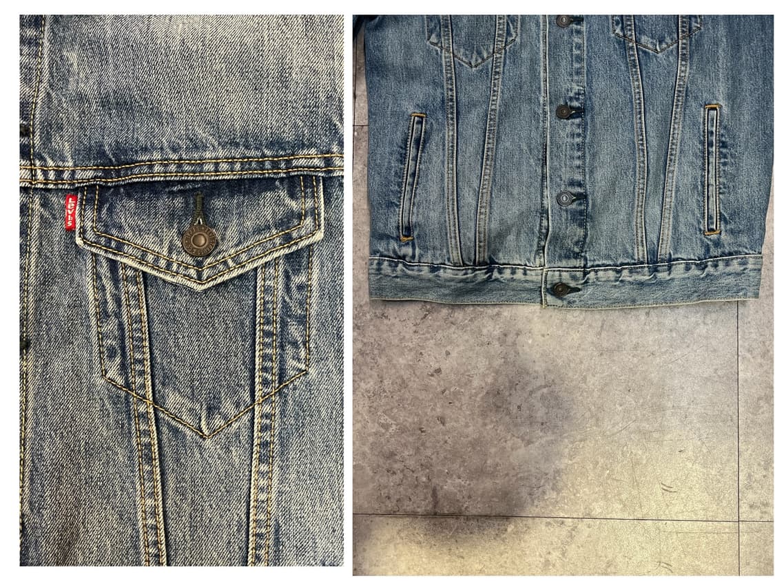 리바이스 데님자켓 M #csz2037 상품이미지4