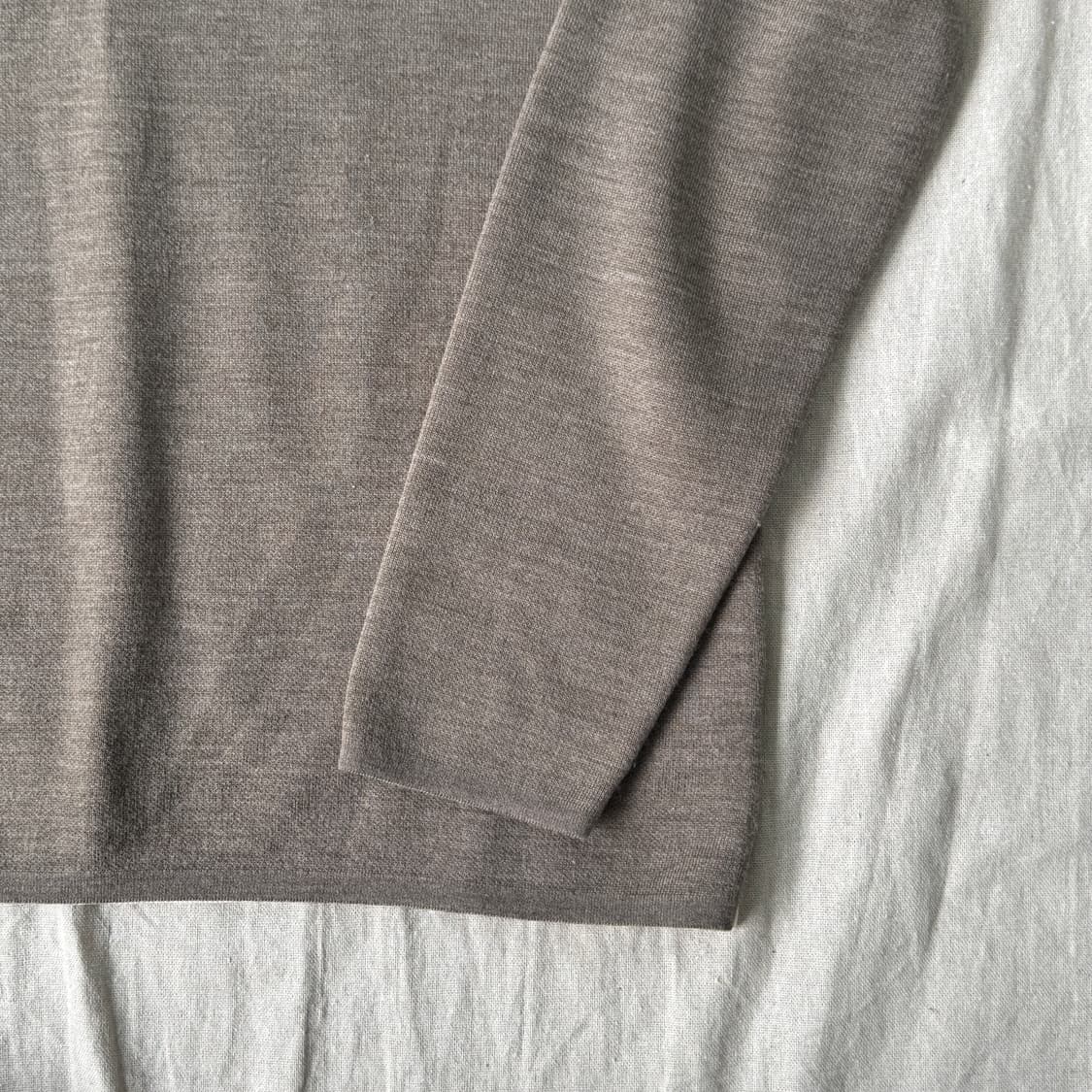 띠어리 커피브라운 니트 L 상품이미지3