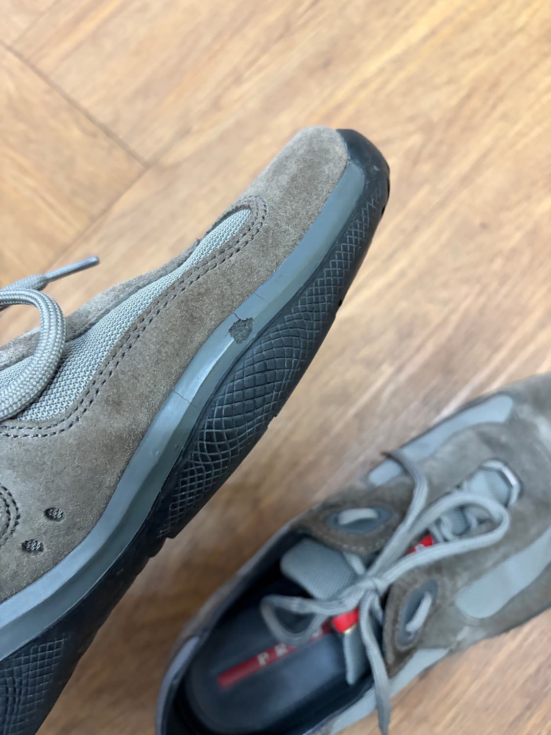 프라다 아메리칸컵 스웨이드 신발 상품이미지7