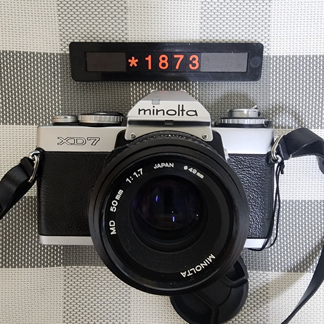 미놀타 XD 7 필름카메라 1.7 단렌즈 실버바디 상품이미지1