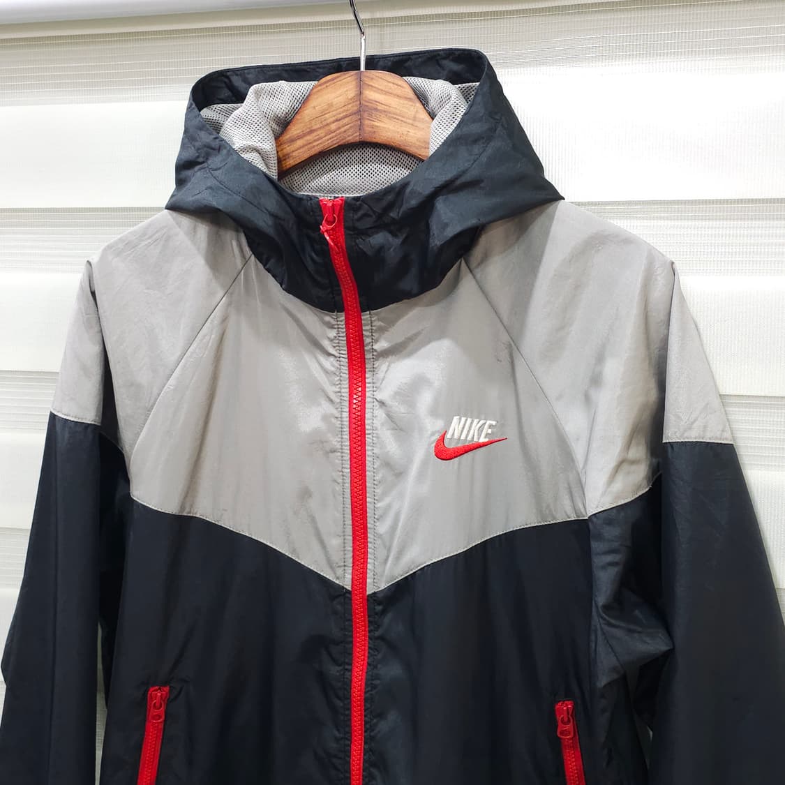 빈티지 나이키 바람막이 후드집업 자켓- 우먼S-M 상품이미지2