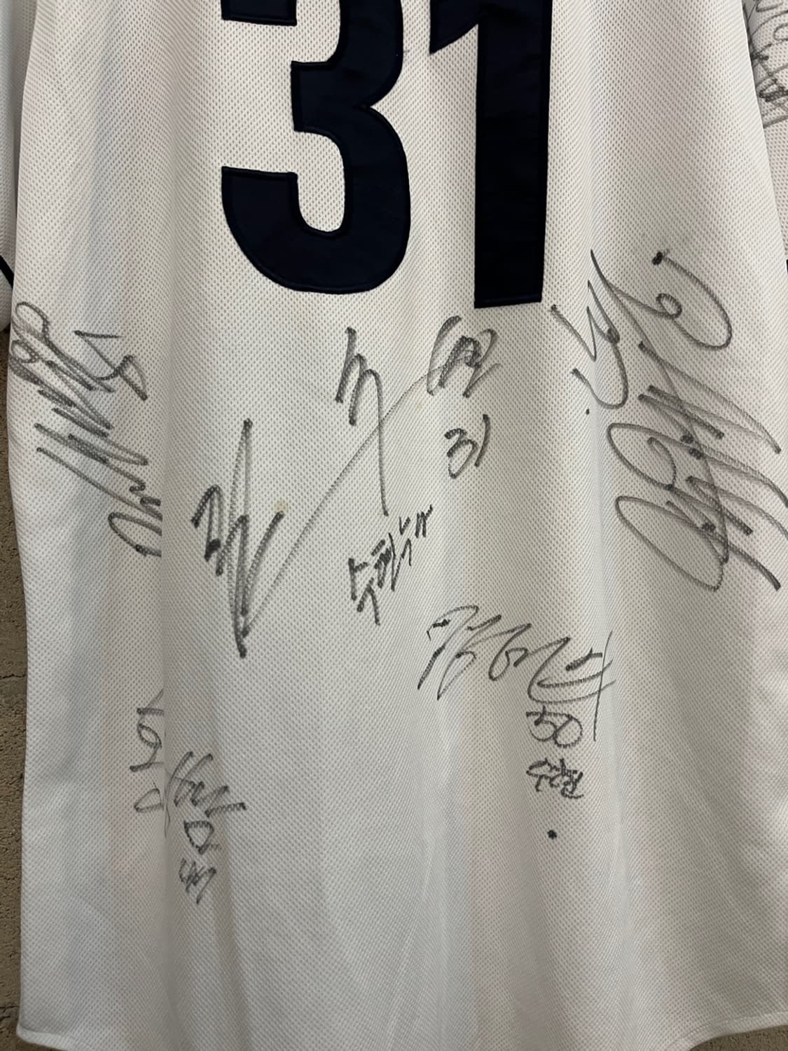 두산 베어스 정수빈 홈 져지 상품이미지8