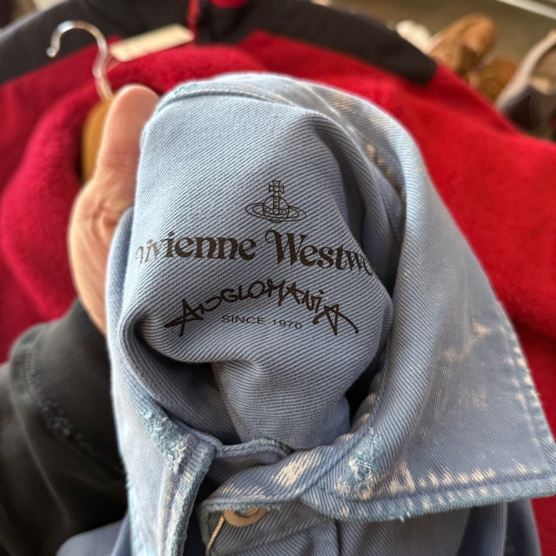 비비안 웨스트우드 앵글로매니아 카오스 셔츠자켓 이탈리아생산 상품이미지10