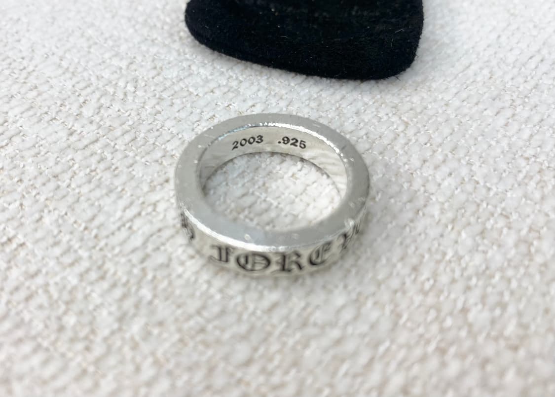 크롬하츠 스페이스 6mm 포에버링 20호 실버 상품이미지4