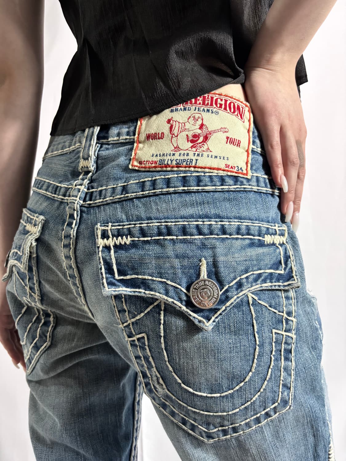 True Religion BILLY SUPER T Pants 34 상품이미지5