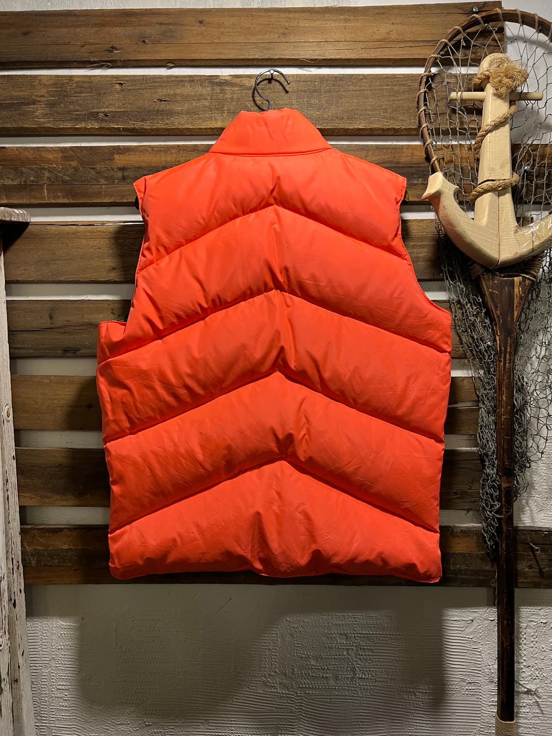 [M]90's USA 빈티지 덕카모 리버시블 구스다운 헌팅 베스트 상품이미지7