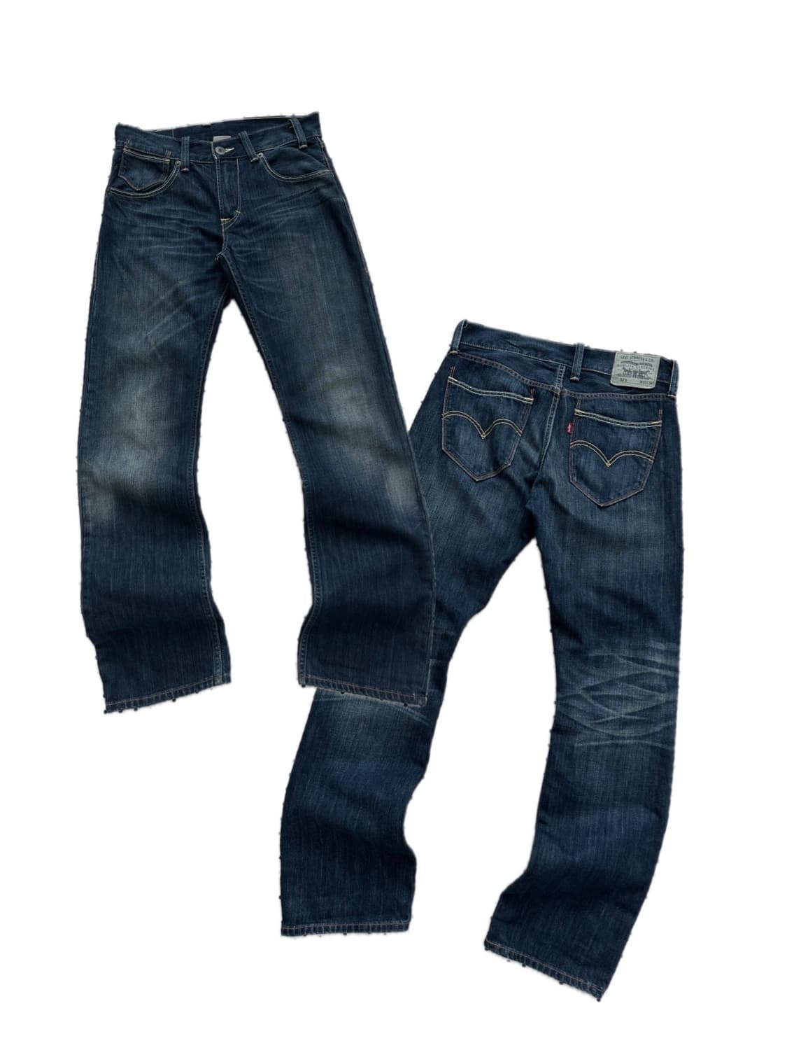 리바이스 523 워싱 데님팬츠 상품이미지1