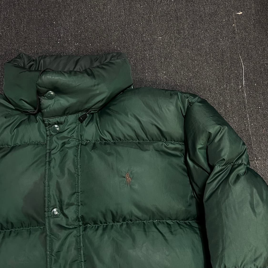 폴로 랄프로렌 대대장 그린 푸퍼 패딩 점퍼 파카 L 상품이미지4