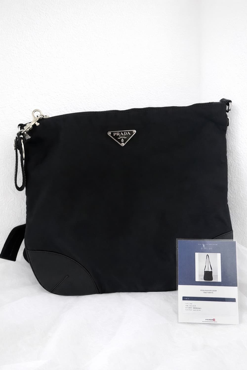 (프라다 정품) 프라다 나일론 카프레더 숄더백  상품이미지2