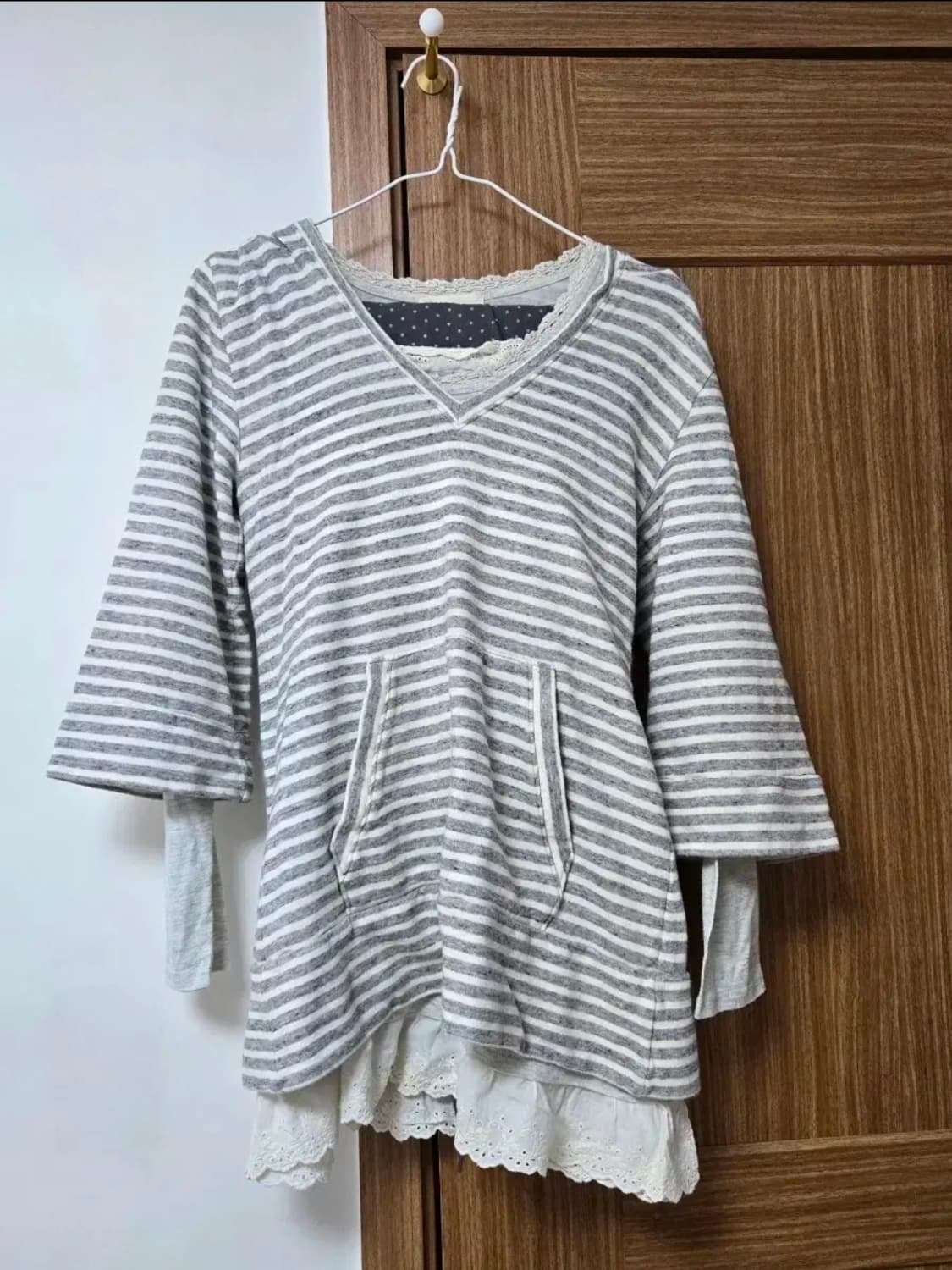 큐 빈티지 니혼진 내복 코어 코디 모리 일본 빈티지 개별 이너 바지 후드 상품이미지1