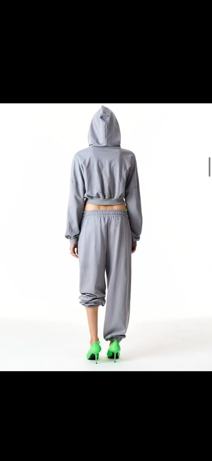 엘이이와이leey 체인로고 후디 세트 -트레이닝복세트 상품이미지2