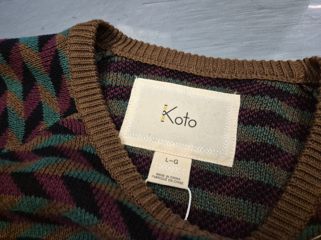 Koto 패턴 니트 상품이미지4
