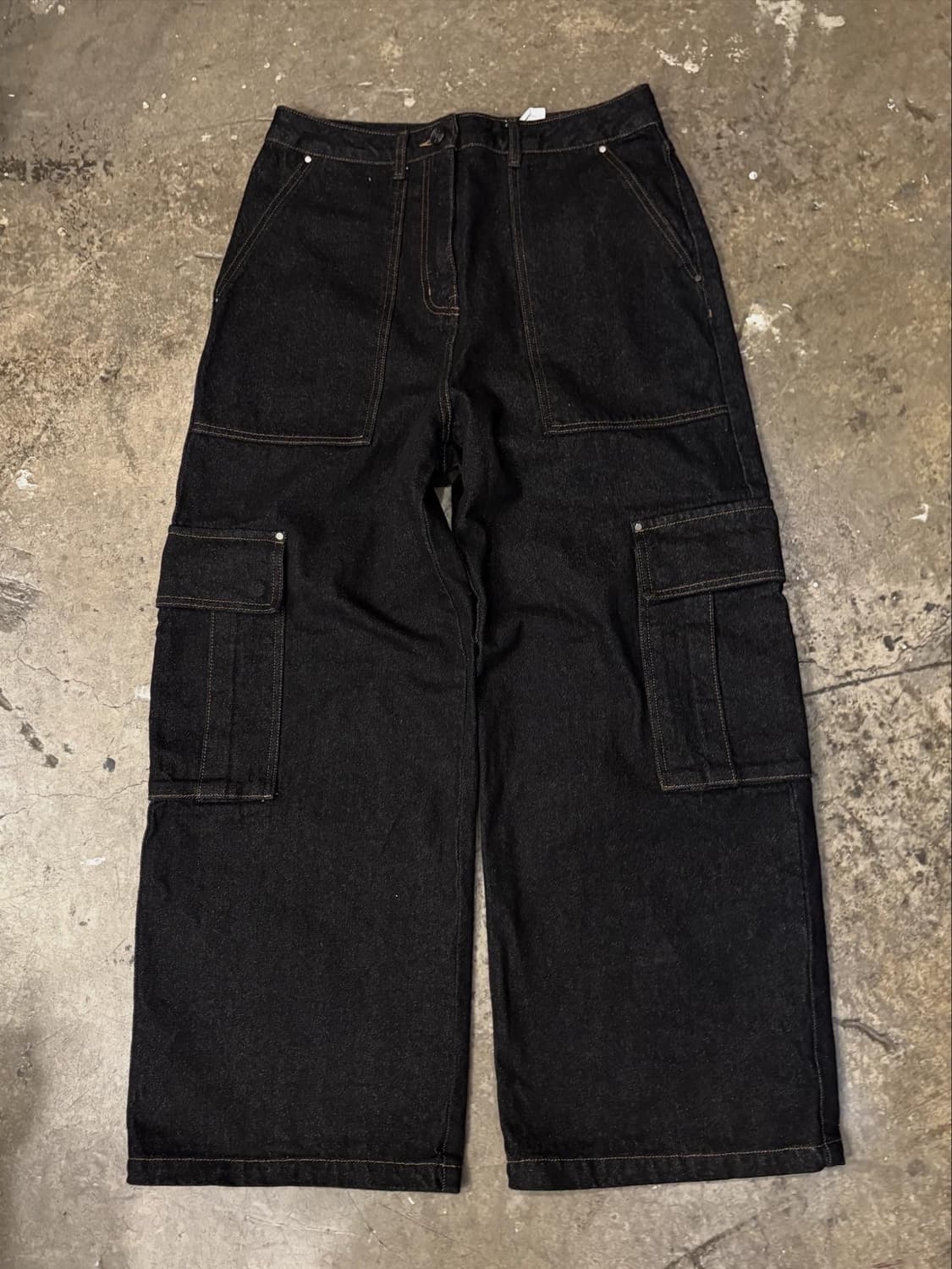 Hip-Hop Pocket Denim Pants 상품이미지5