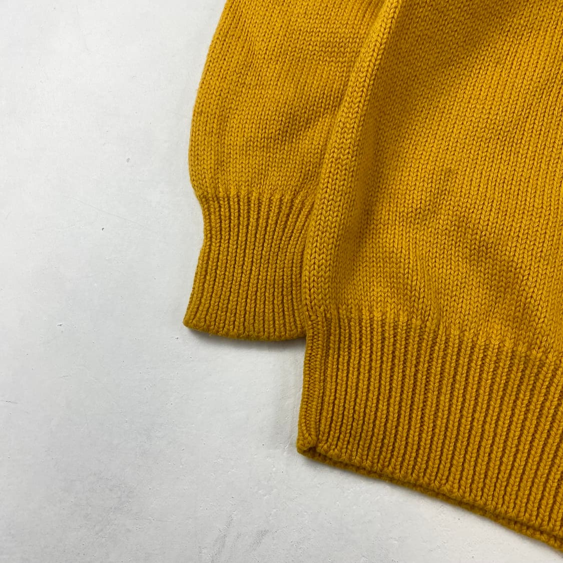 90s 폴로 자수 빅로고 울 폴라 니트(105) 상품이미지3