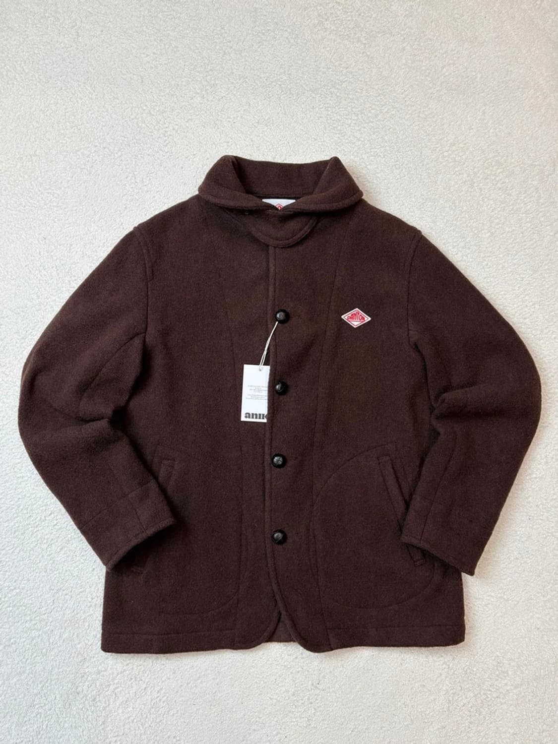 단톤 Danton 울 파일 라운드 칼라 자켓 PN6426 상품이미지1