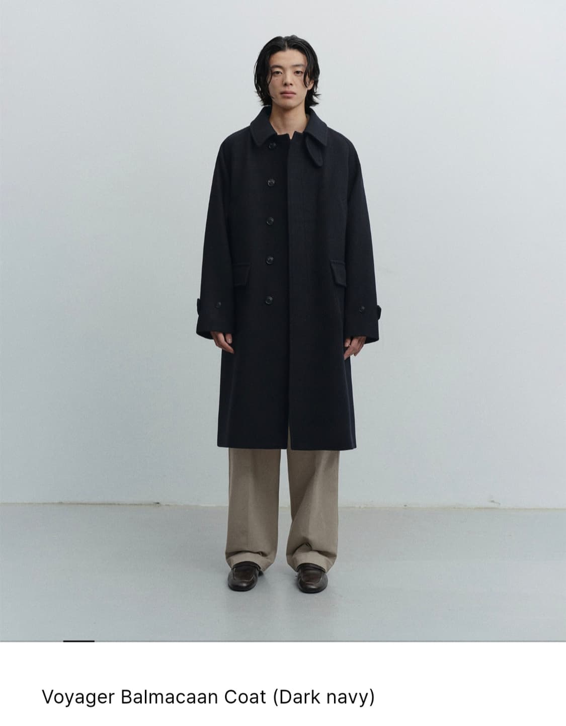 25AW 어나더오피스 보이저 발마칸 코트 상품이미지2
