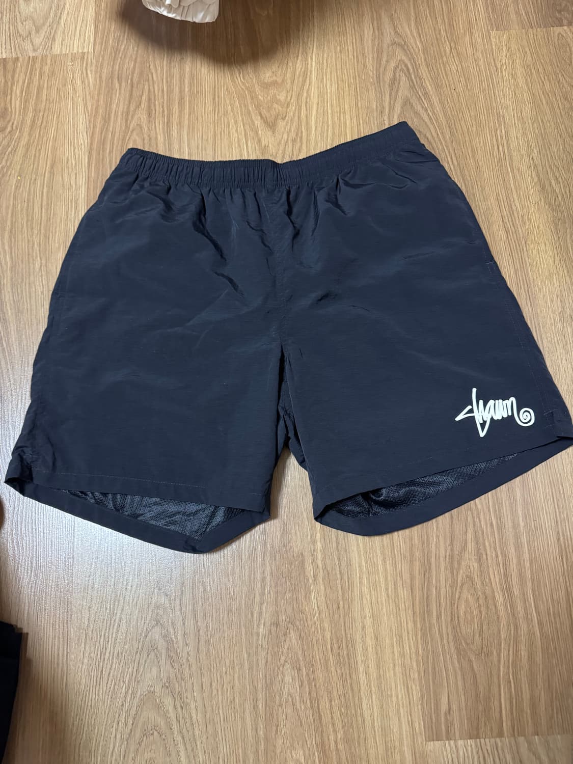 새상품 에스더블 반바지 스윔 팬츠 블랙 라지 상품이미지1