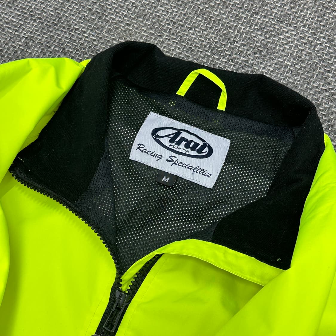 아라이 구형 형광 바람막이 점퍼 M 상품이미지7