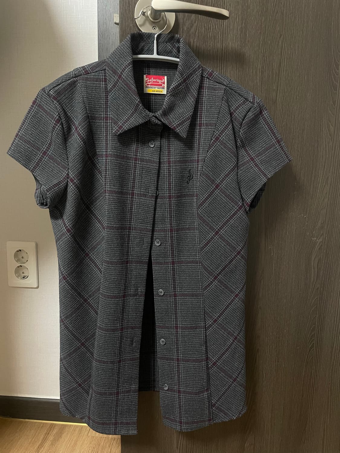 사파리스팟 checked half line shirts 상품이미지5