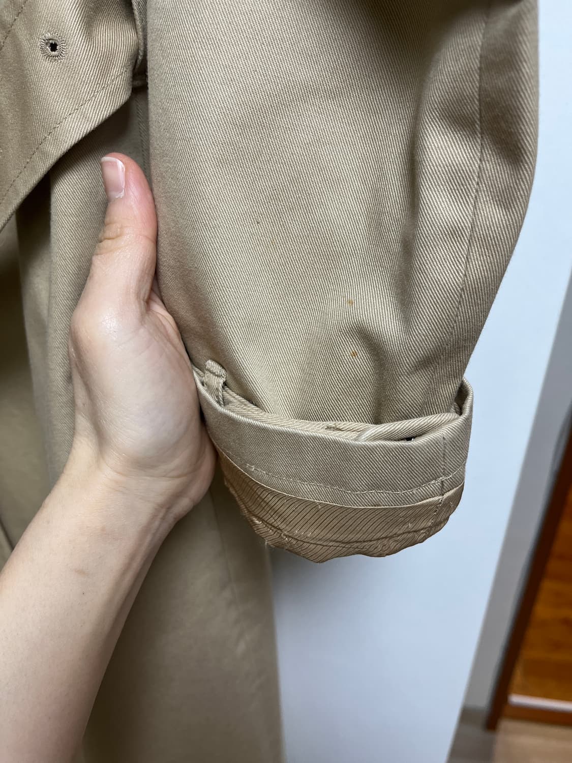 아페쎄 a.p.c 트렌치코트 베이지 (s) 상품이미지3