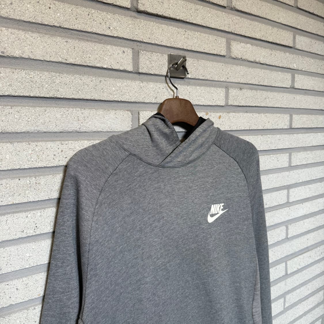 Nike 나이키 후드 프린팅 그레이컬러 후드티 상품이미지3