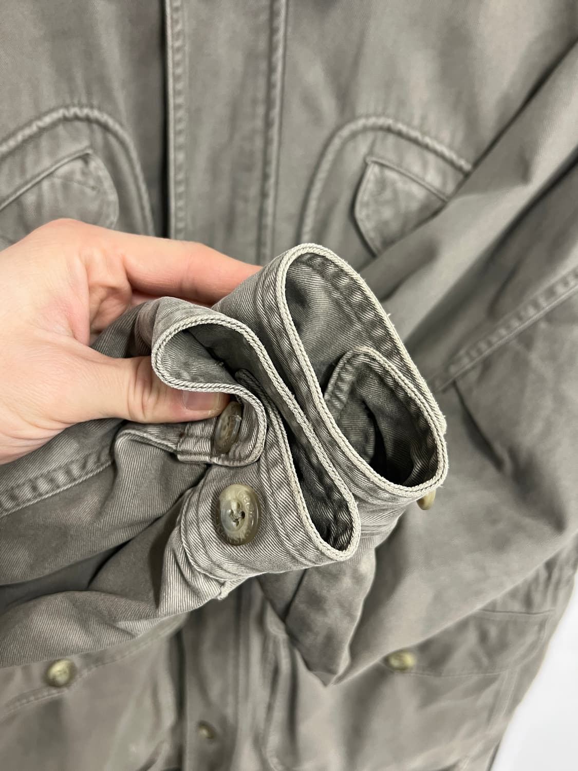 90s Lee 리 빈티지 코튼 사파리 워크웨어 자켓 상품이미지6