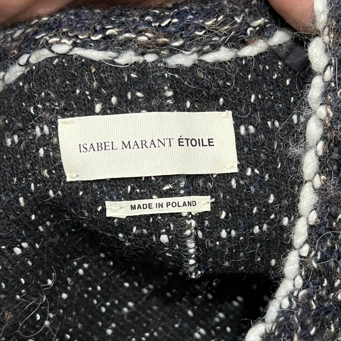  이자벨마랑 에뚜왈 트위드 자켓 +명품감정서 y15709 상품이미지6