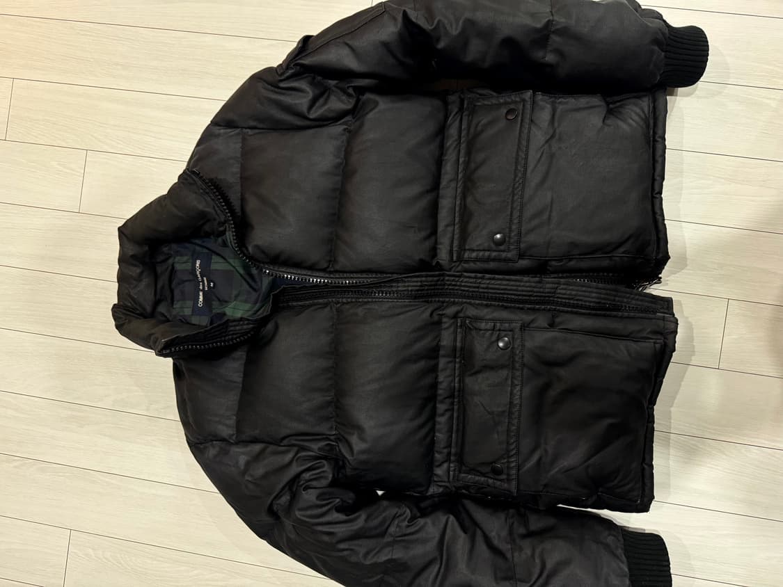 꼼데가르송 옴므 2008 코티드 다운패딩 M 상품이미지1