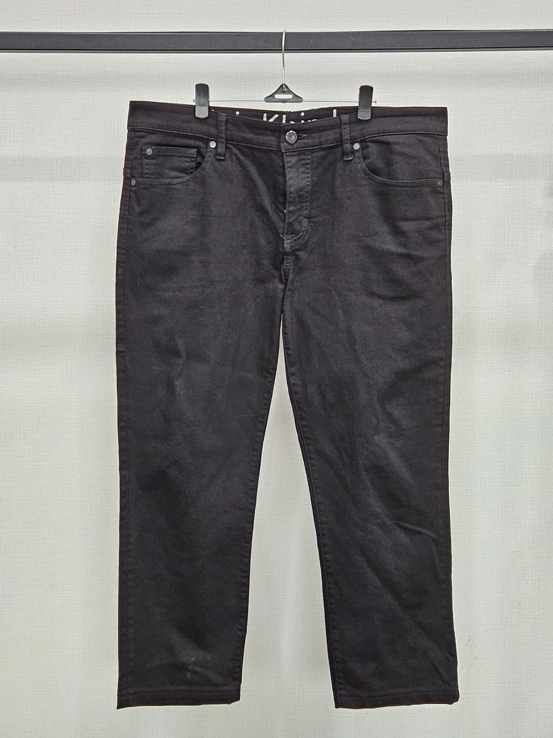 캘빈클라인 블랙 면바지 36사이즈 상품이미지1