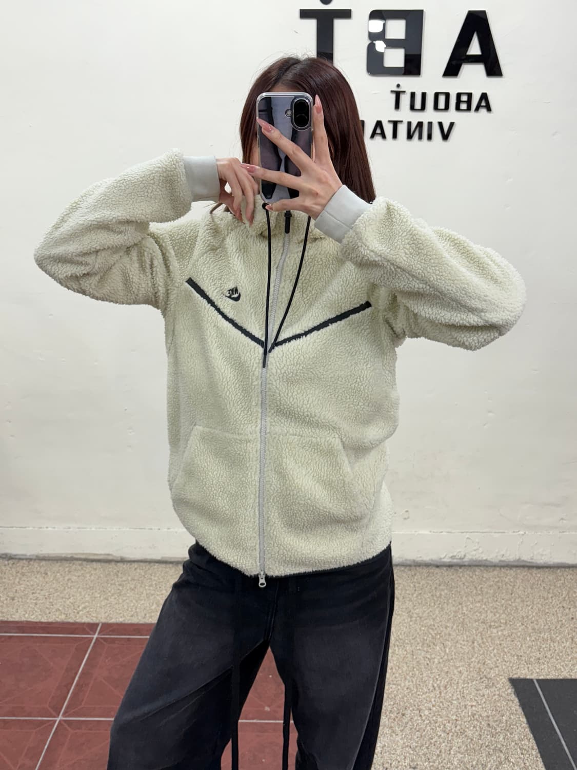 나이키 후리스집업 M 상품이미지6