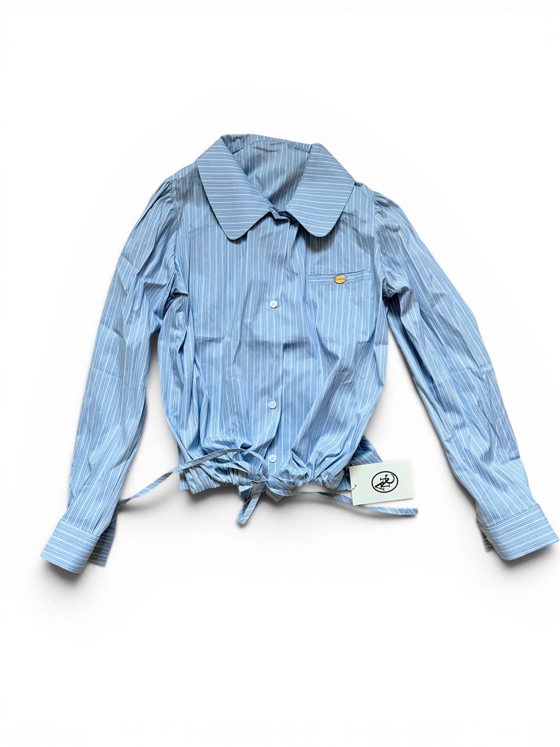 아노에틱 스트라이프 셔츠 벌룬스커트 세트 상품이미지5