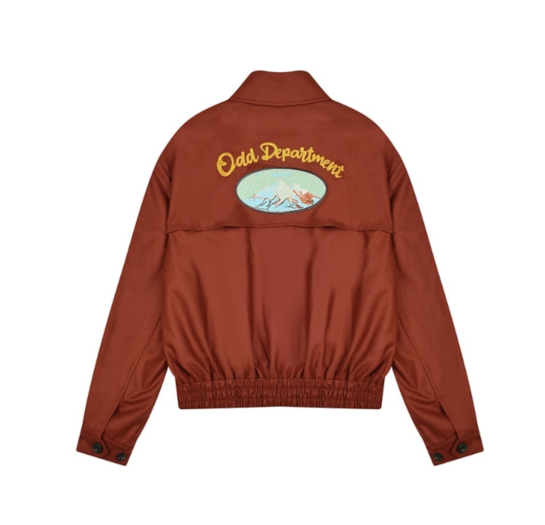 오드디파트먼트 울100  봄버 자켓 M사이즈 상품이미지8