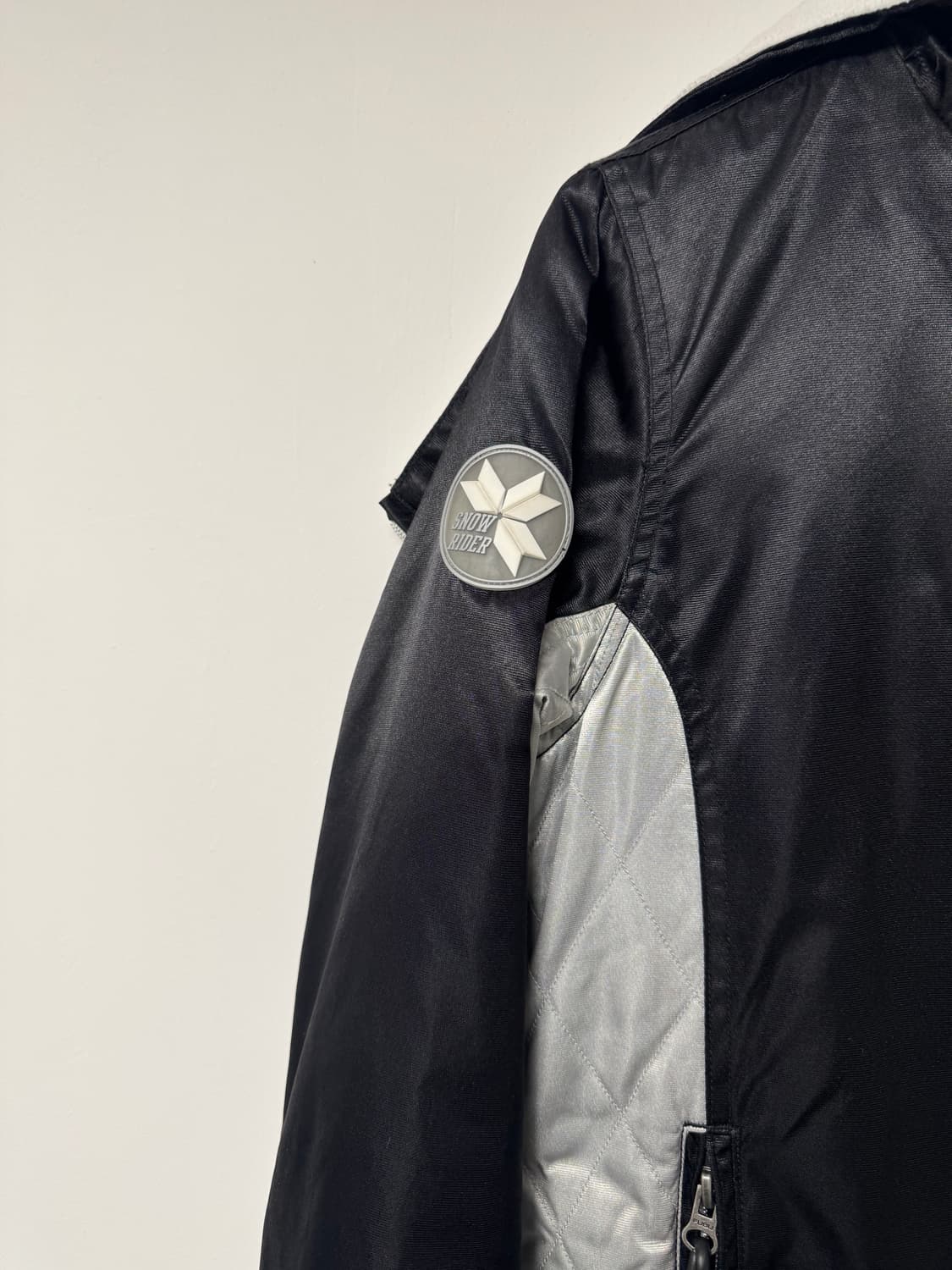 FUBU 푸부 올드스쿨 누빔 봄버 후드 자켓 M 상품이미지3