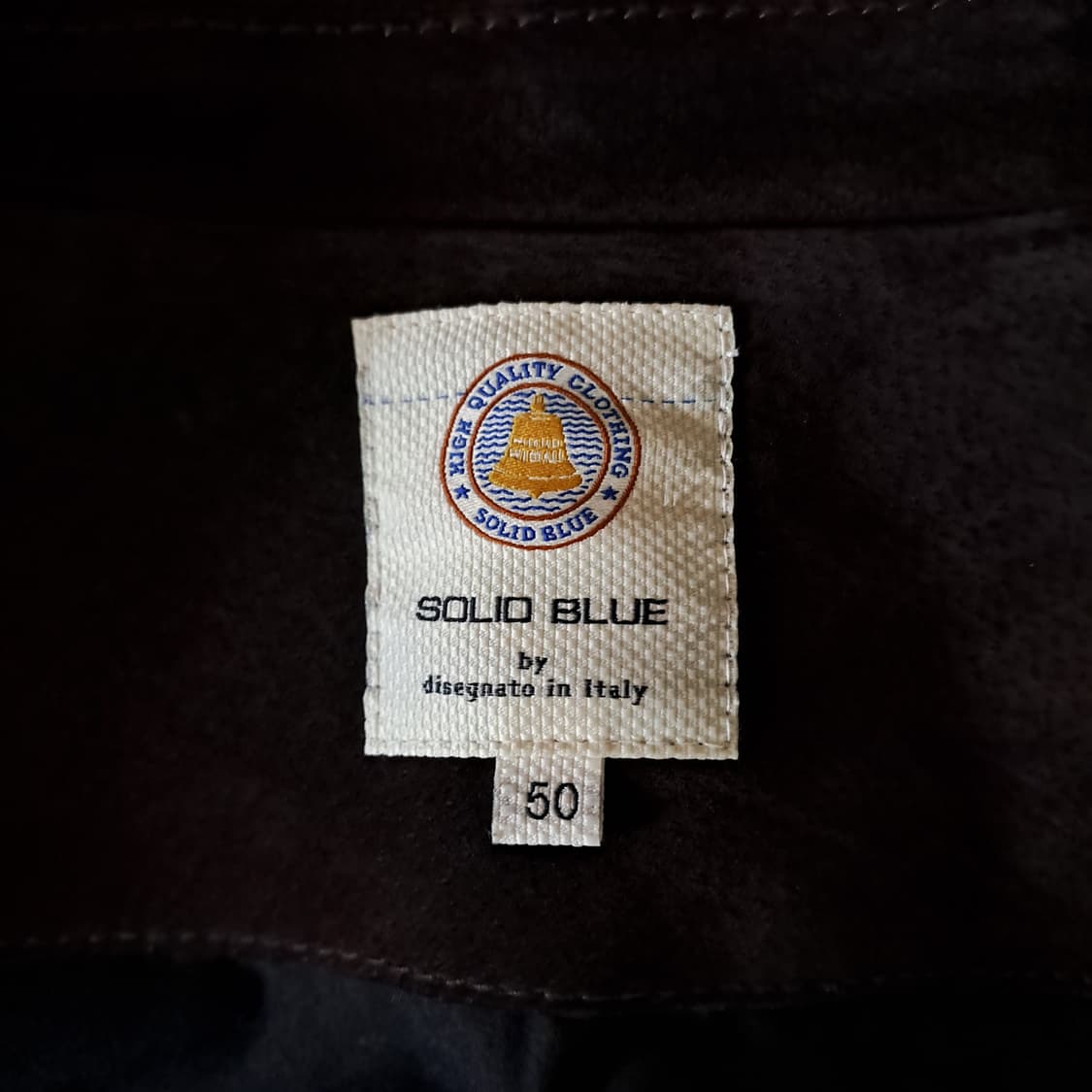 (택포) 솔리드블루 이태리 디자인 리얼레더 스웨이드 자켓 50 B191 상품이미지7