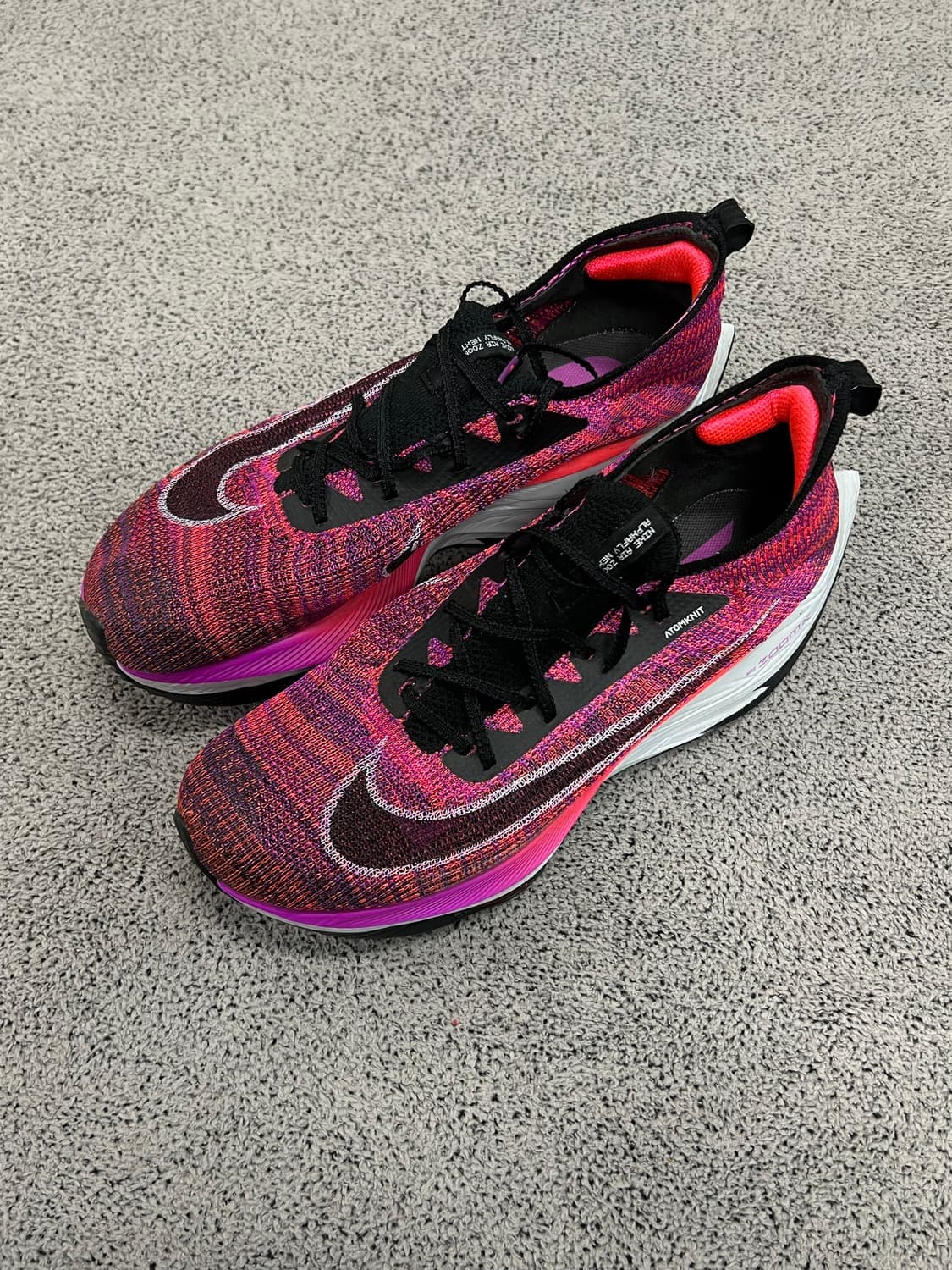 (290) 나이키 에어 줌 알파플라이 넥스트% 하이퍼 바이올렛 상품이미지1