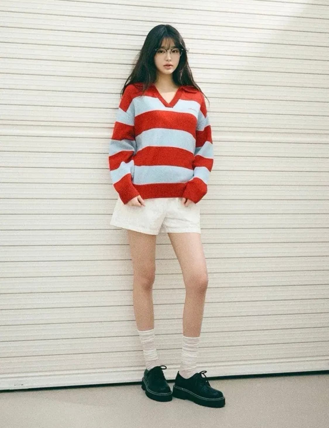 장원영 로라로라 레이스 프릴 쇼츠 바지 상품이미지8