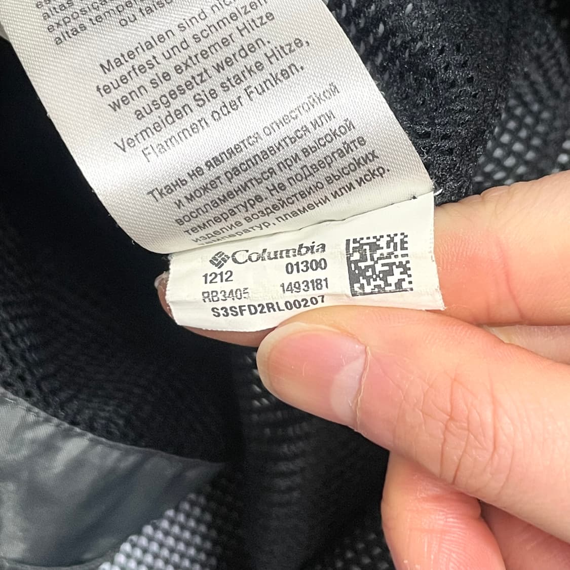 컬럼비아 차콜그레이 바람막이 점퍼 여성L 상품이미지5