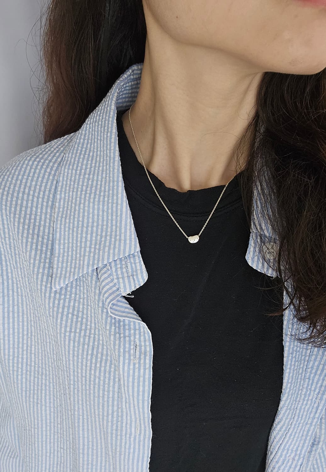 티파니앤코 엘사퍼레티 빈 실버 목걸이 [정품/신형풀구성] 상품이미지6