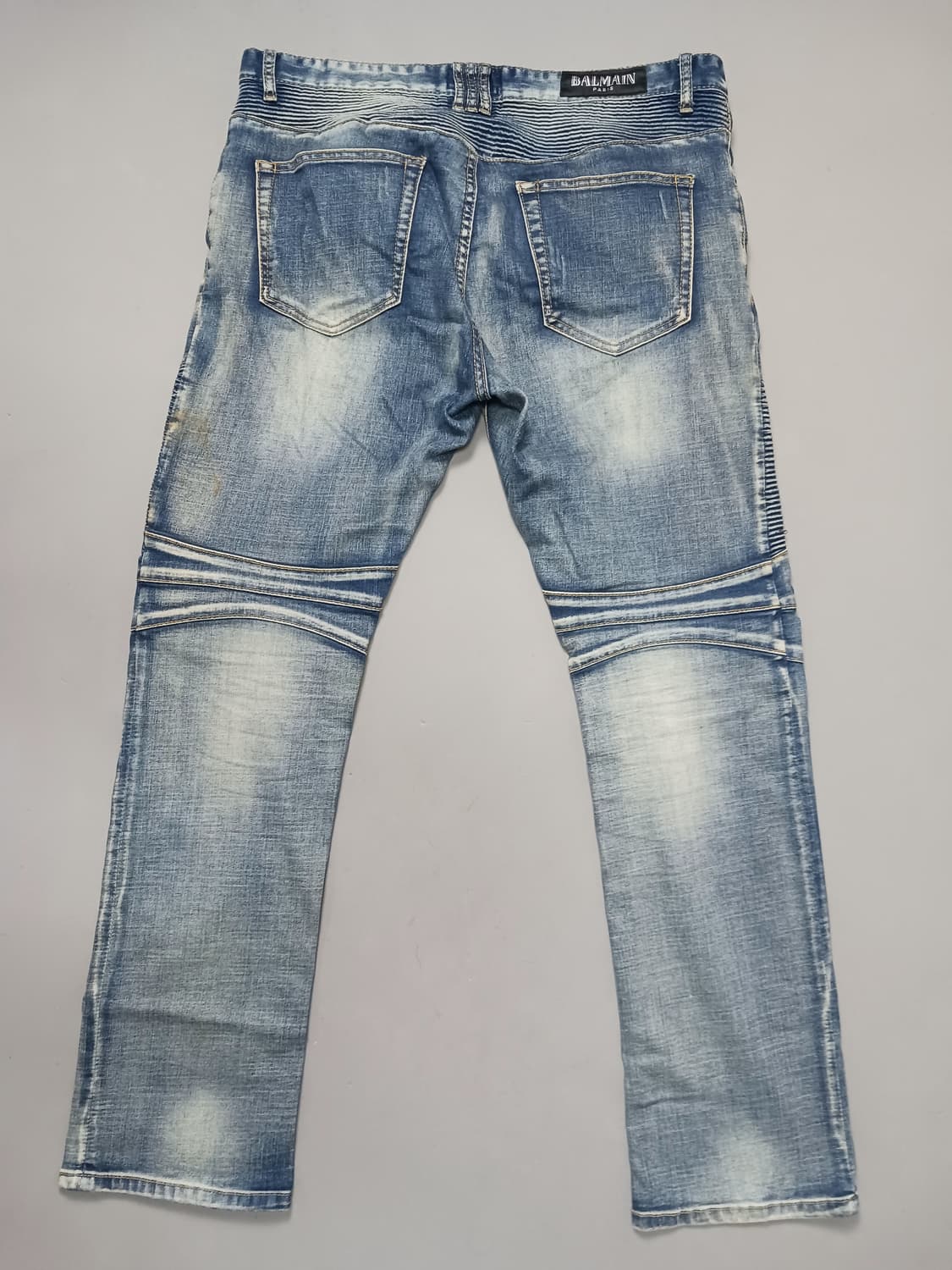 [36] 발망 진청워싱 바이커진 청바지 상품이미지7