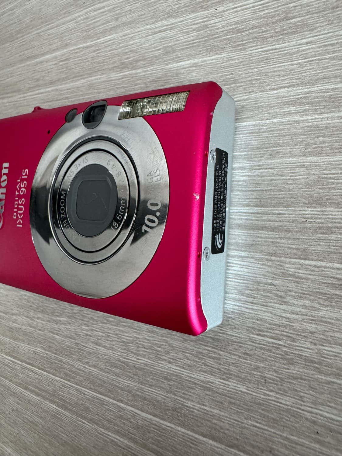 캐논 익서스 95 IS 핑크색 디카 상품이미지4