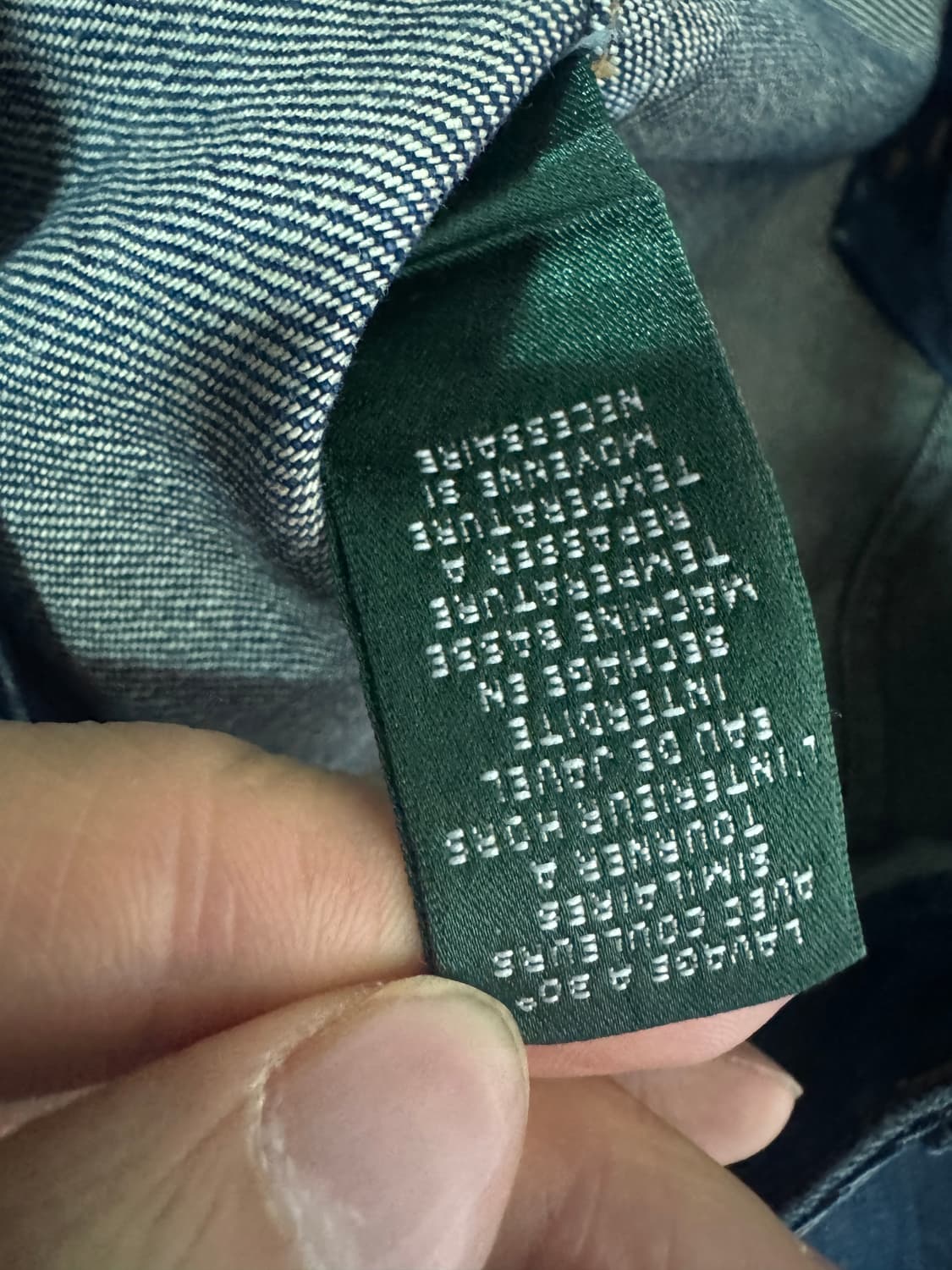 희귀!! 여성 랄프로렌 그린라벨 머메이드 데님 스커트 상품이미지5