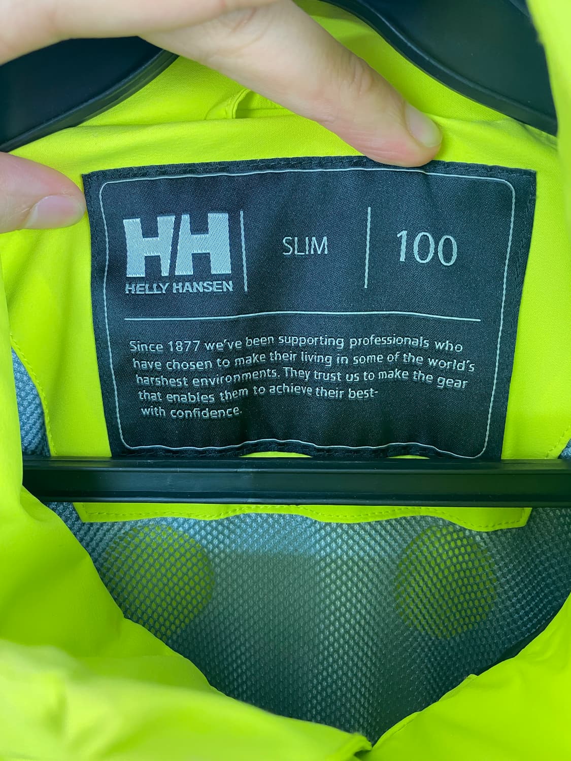 Helly Hansen 헬리한센 형광 바람막이 L 상품이미지6