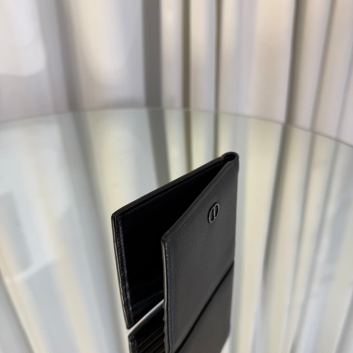 디올 CD로고 은장 반지갑 상품이미지5