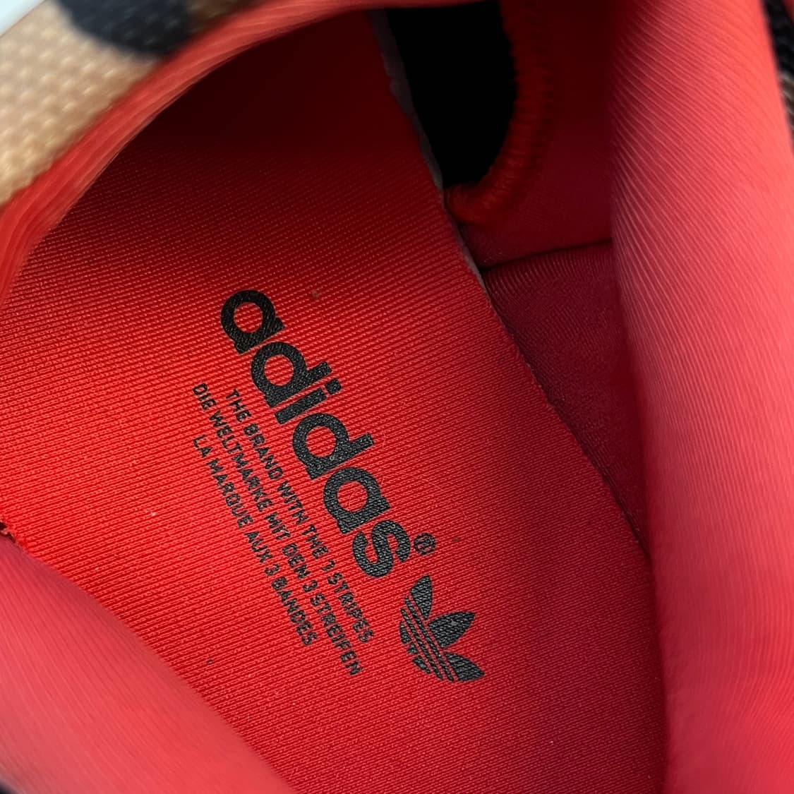 아디다스 레오파드 송치 슈퍼스타 스니커즈 225 상품이미지6