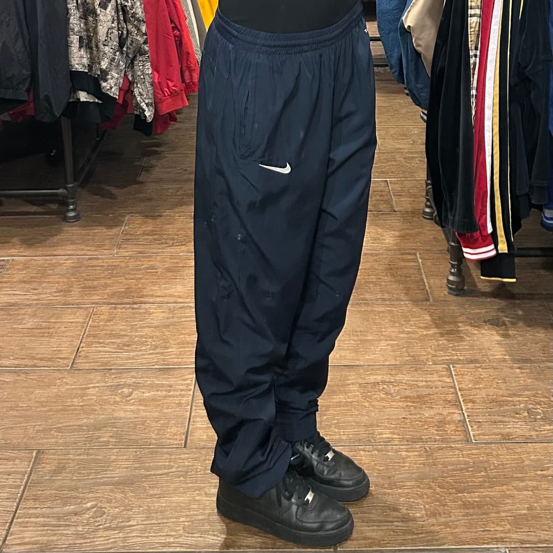 [HI] 나이키 나일론 트레이닝 팬츠 네이비 상품이미지3