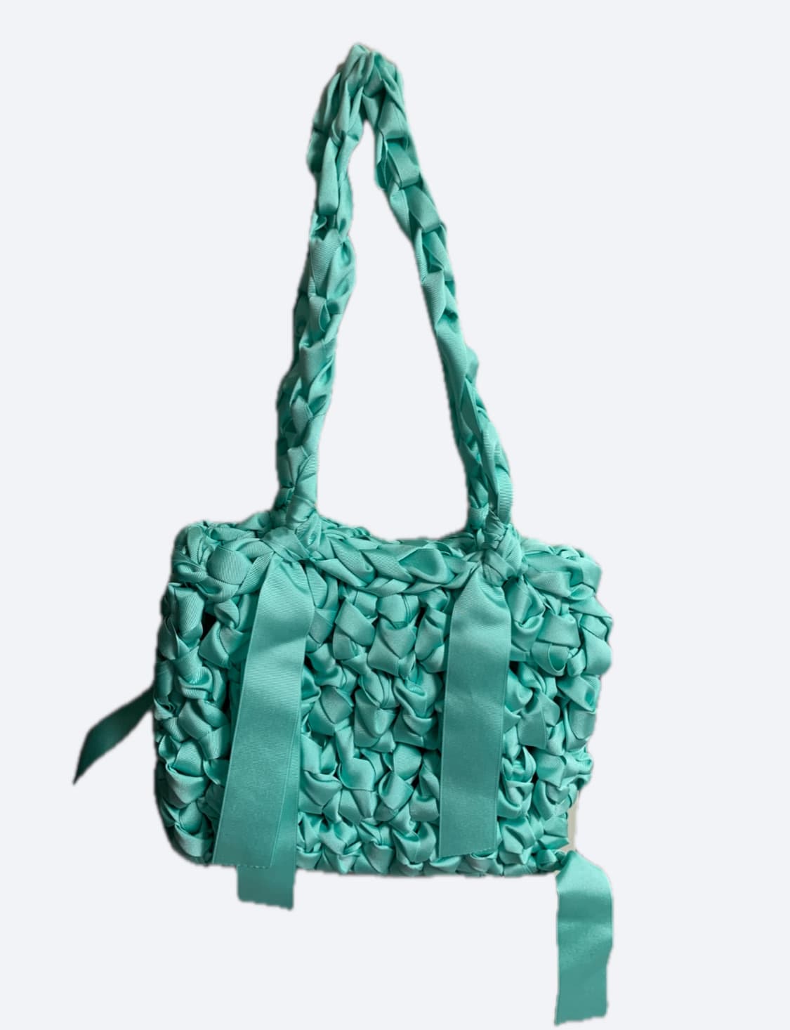 새상품) 크로쉐안트 매트삭 민트 (정가 98,000원) 상품이미지1