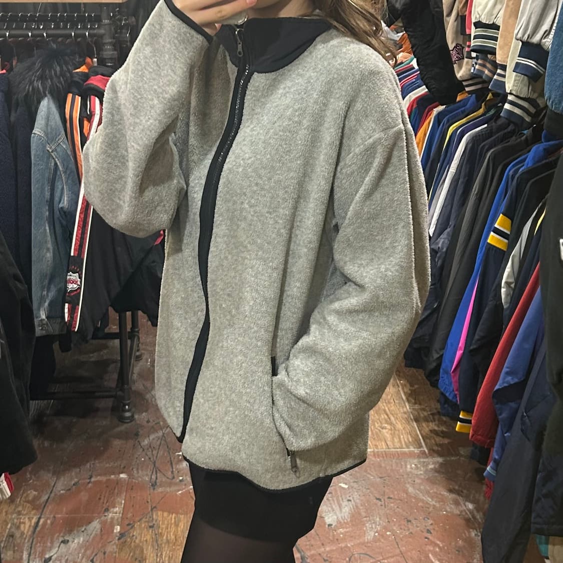 [HI] 노스페이스 후리스 그레이 상품이미지4