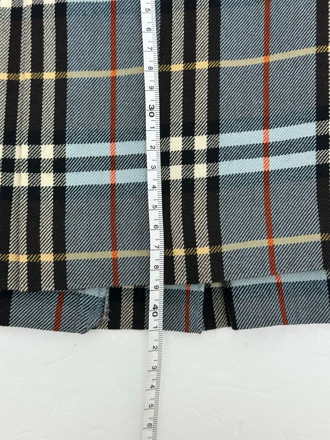 버버리 블루라벨 플리츠 랩스커트 36 상품이미지9