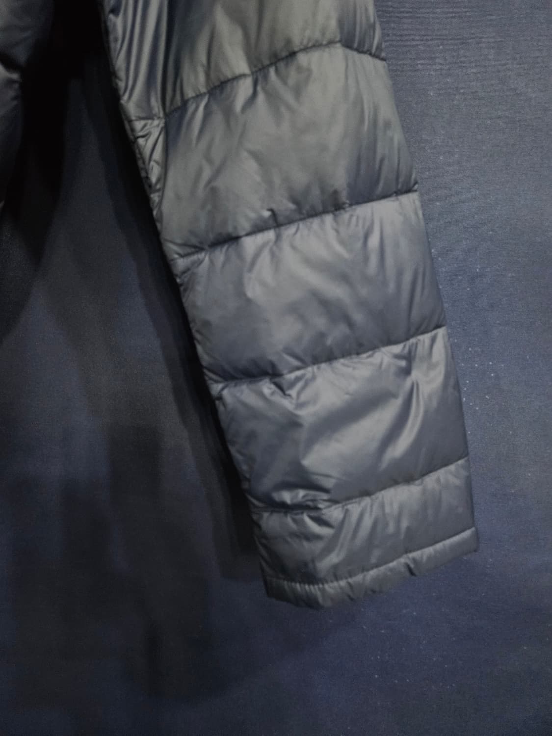빈폴 네이비컬러 남성 105 구스다운 하프 경량패딩  상품이미지5