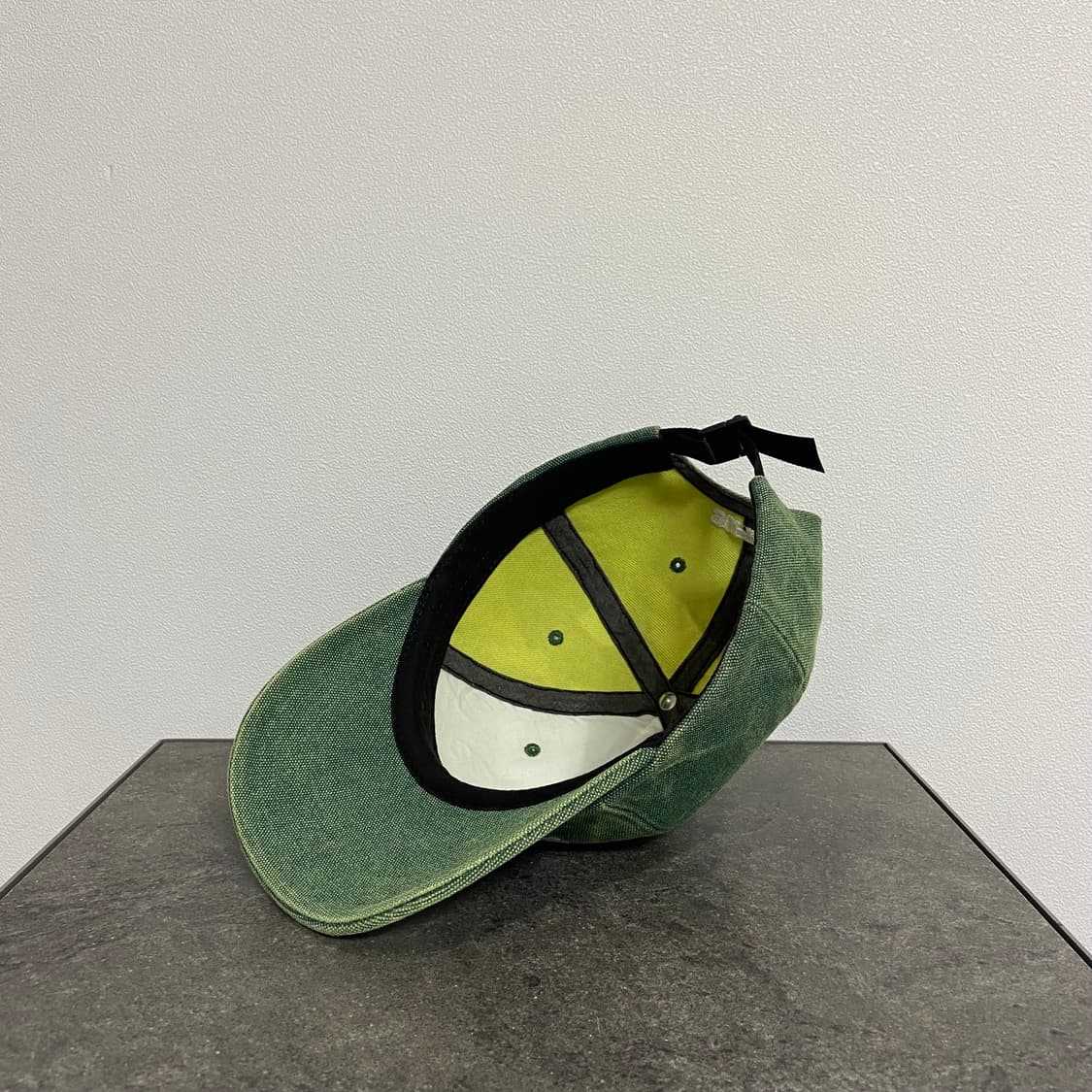 (OS) 슈프림 6패널 볼캡 모자 클래식 스톤 워시드 그린 상품이미지6